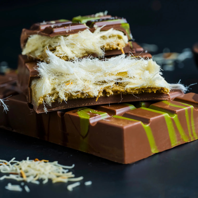 The Pişmaniye Bar Deluxe | Pistachio & Angel Hair (7.8oz)