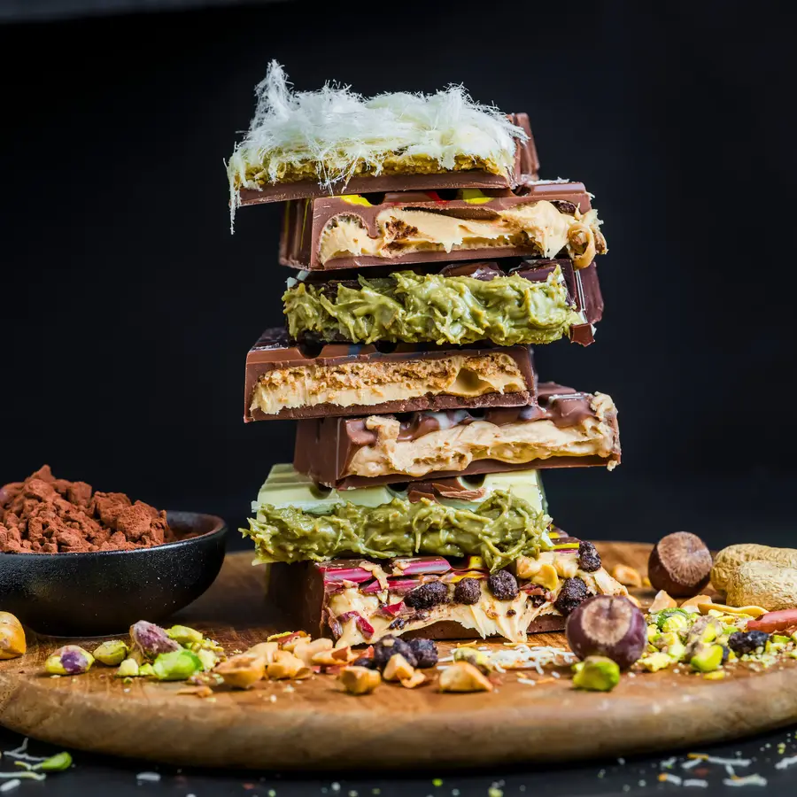 Fudgebar med Jordnötssmör