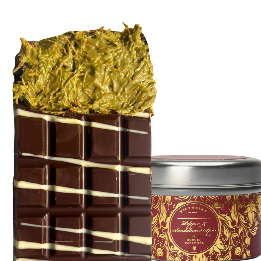 Köp Din Dubai Choklad â Pistasch 220 gram â SmĂ€ltande Skönhet frĂ„n Dubai