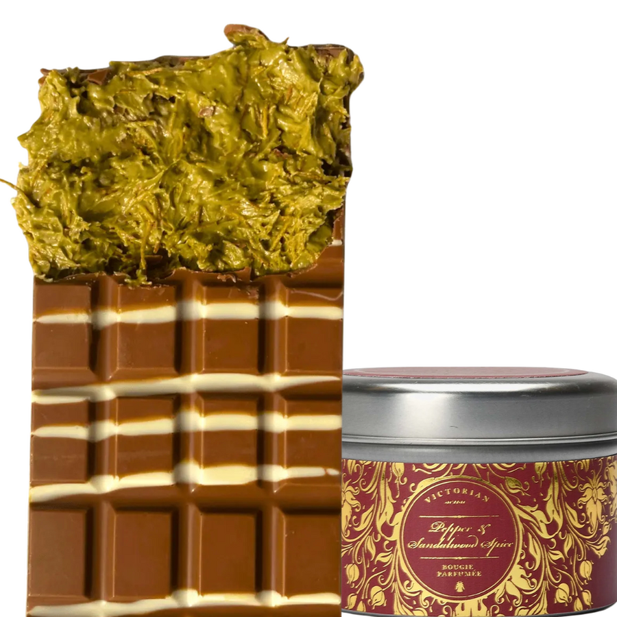 Köp Din Dubai Choklad â Pistasch 220 gram â SmĂ€ltande Skönhet frĂ„n Dubai